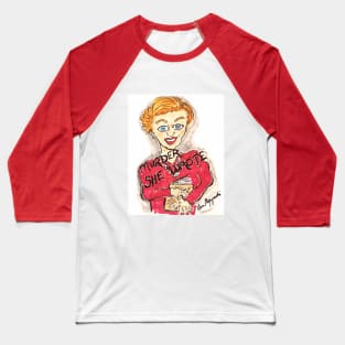 Murder, She Wrote Angela Lansbury Baseball T-Shirt